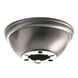 Independence Satin Black Fan Flush Mount Kit