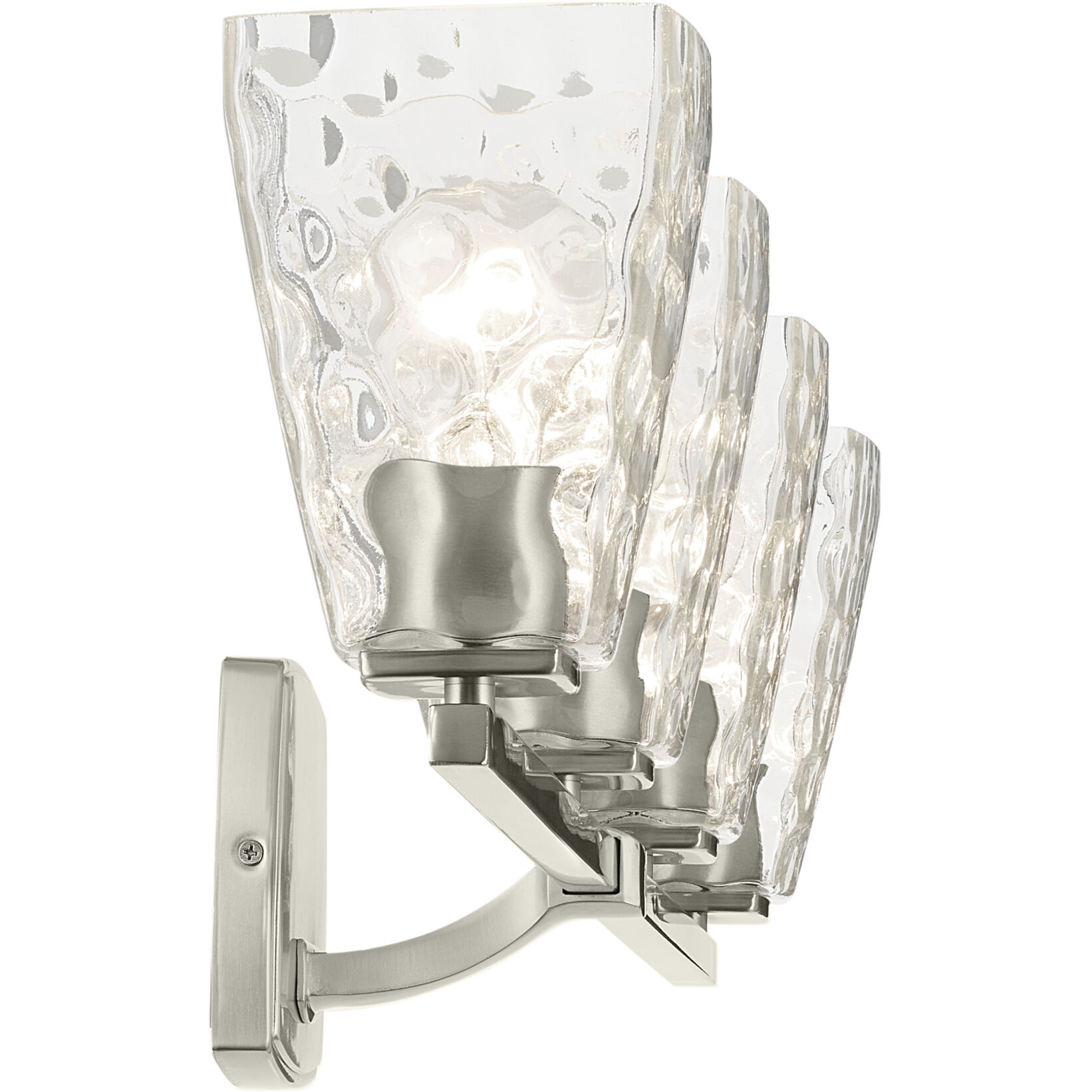 Marant 4 Light 33.25 inch Brushed Nickel Vanity Light Wall Light