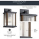 Marimount 1 Light 11 inch Black Outdoor Wall, Small