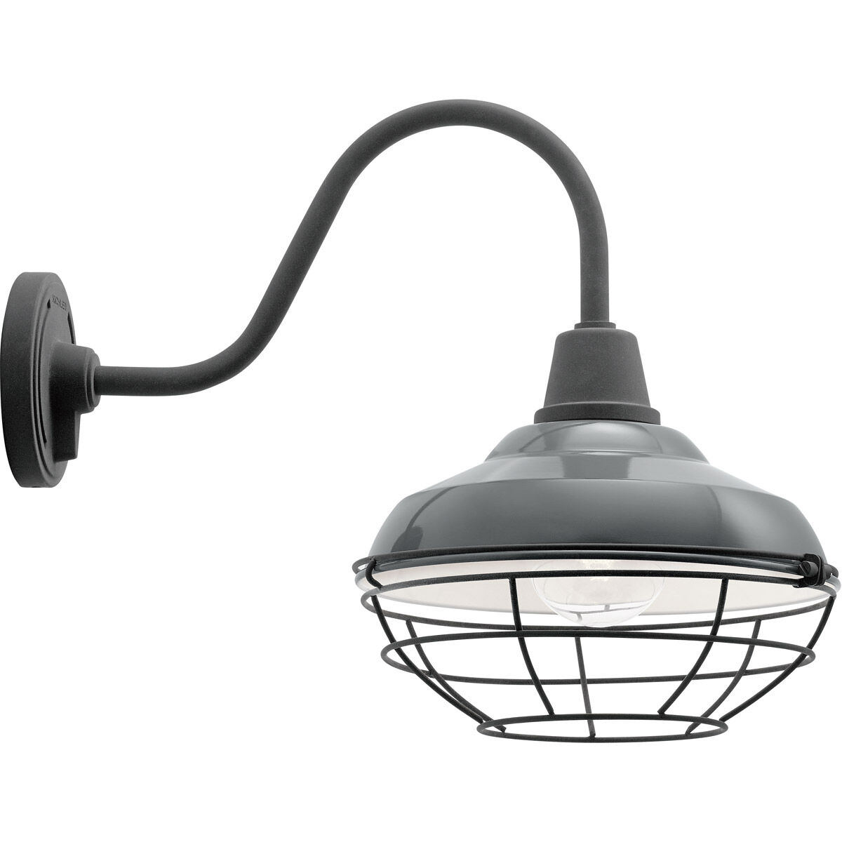 Pier 1 Light 16 inch Gloss Grey Outdoor Wall, X-Large