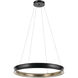 Larousse LED Black Chandelier Ceiling Light