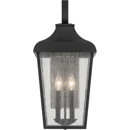 Forestdale 2 Light 21.5 inch Textured Black Outdoor Wall Sconce, Large