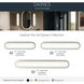 Daines LED 24.75 inch Polished Nickel Bath Bar Wall Light