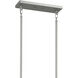 Erzo 10 Light 12.75 inch Satin Nickel Chandelier Ceiling Light, Single