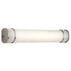 Independence LED 25 inch Brushed Nickel Linear Bath Medium Wall Light, Medium