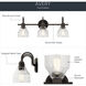 Avery 3 Light 24 inch Olde Bronze Wall Mt Bath 3 Arm Wall Light