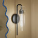 Niccol 1 Light 5 inch Black Wall Sconce Wall Light