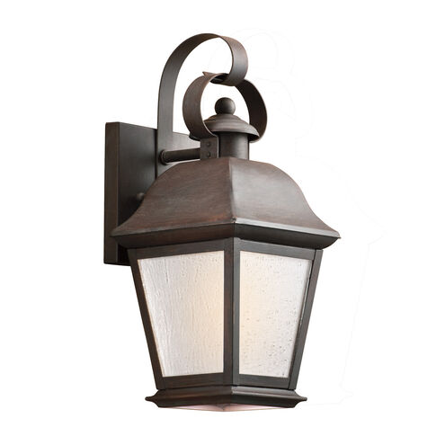 Mount Vernon 1 Light 13 inch Olde Bronze Outdoor Wall, Small