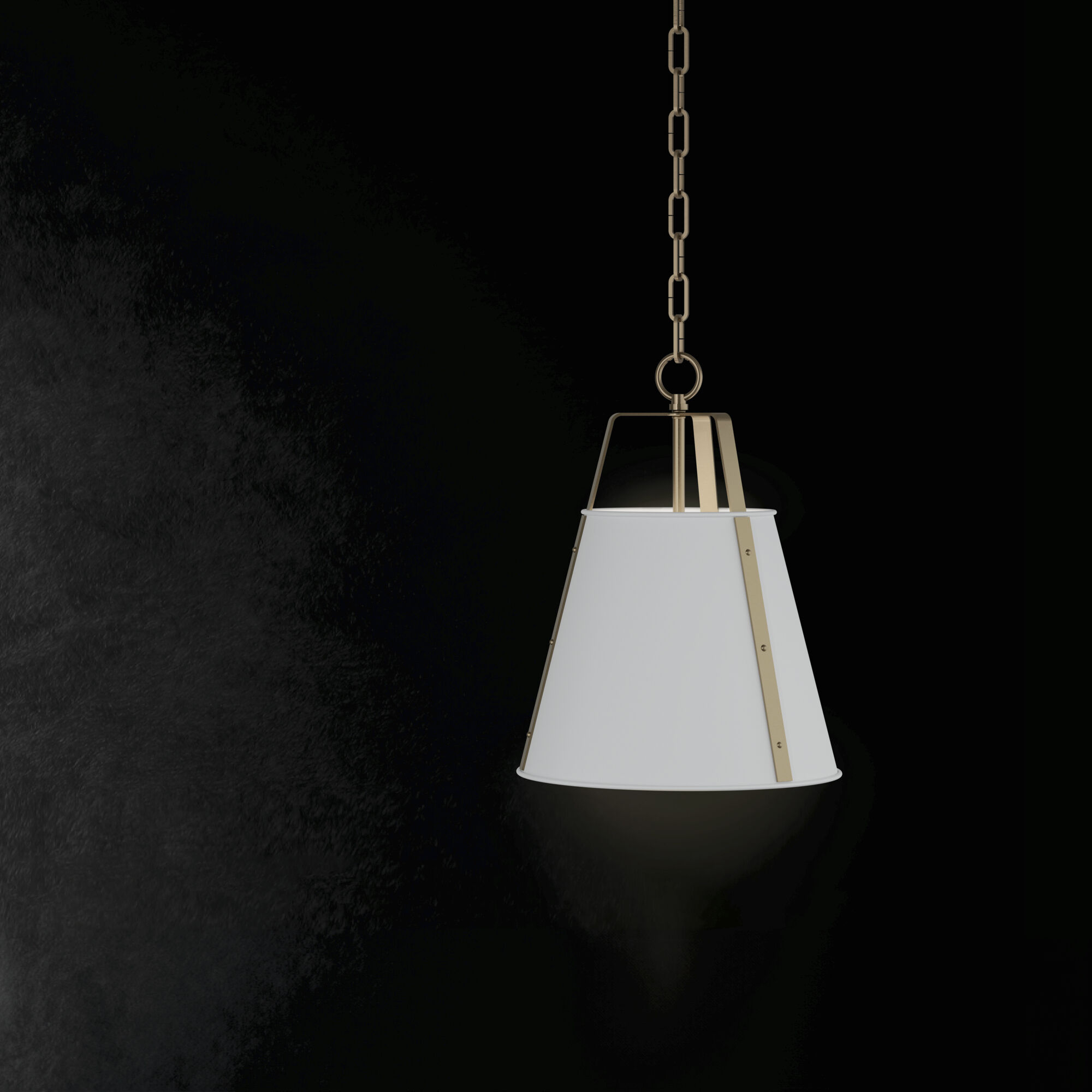 Etcher 2 Light White Pendant Ceiling Light