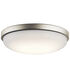 Ceiling Space LED 15 inch Brushed Nickel Flush Mount Light Ceiling Light