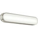 Daines LED 24.75 inch Brushed Nickel Bath Bar Wall Light