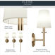 Kleine 1 Light 5.75 inch Champagne Bronze Wall Sconce Wall Light