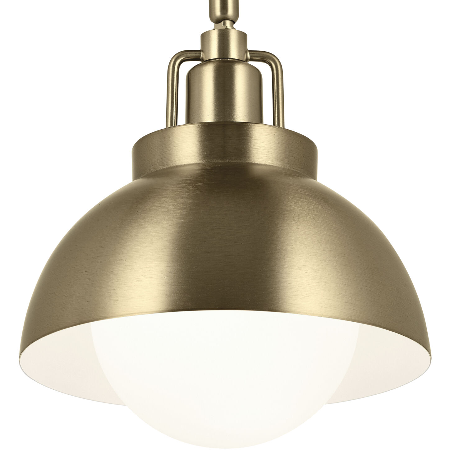 Kichler 52601CPZ Niva LED 8 inch Champagne Bronze Semi Flush