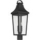Cleary 2 Light 25.25 inch Textured Black Outdoor Post Light