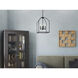 Madden 4 Light 16 inch Black Foyer Pendant Ceiling Light