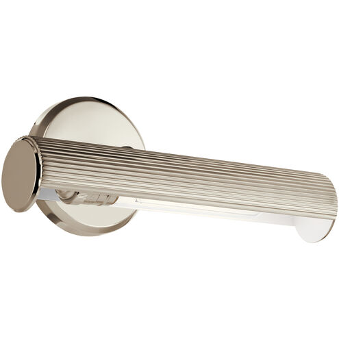 Midi 1 Light 12.25 inch Polished Nickel Wall Sconce Wall Light