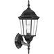 Madison 1 Light 23 inch Black Outdoor Wall, Large