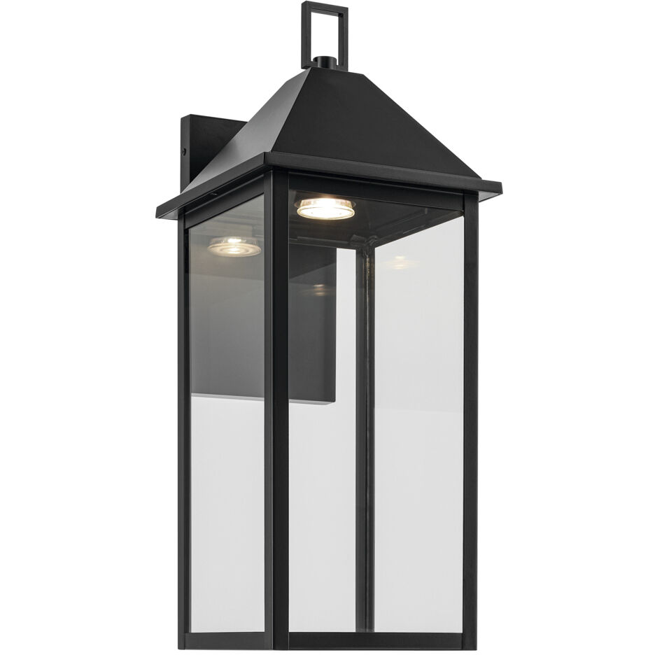Prin 1 Light 22 inch Black Outdoor Wall Light, Large