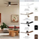Volos 48 inch Matte White Ceiling Fan