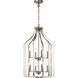 Morrigan 8 Light 19 inch Brushed Nickel Chandelier Foyer Ceiling Light