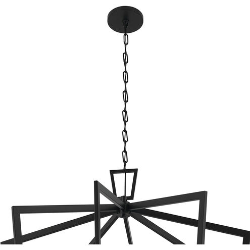 Abbotswell 16 Light Black Pendant Ceiling Light