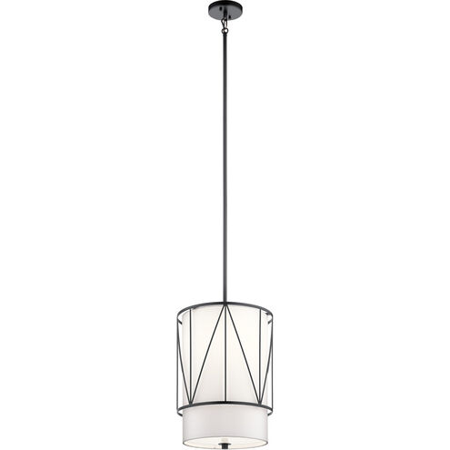 Birkleigh 1 Light 12 inch Black Pendant Ceiling Light
