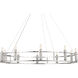 Rosalind 10 Light 50 inch Polished Nickel Chandelier Ceiling Light