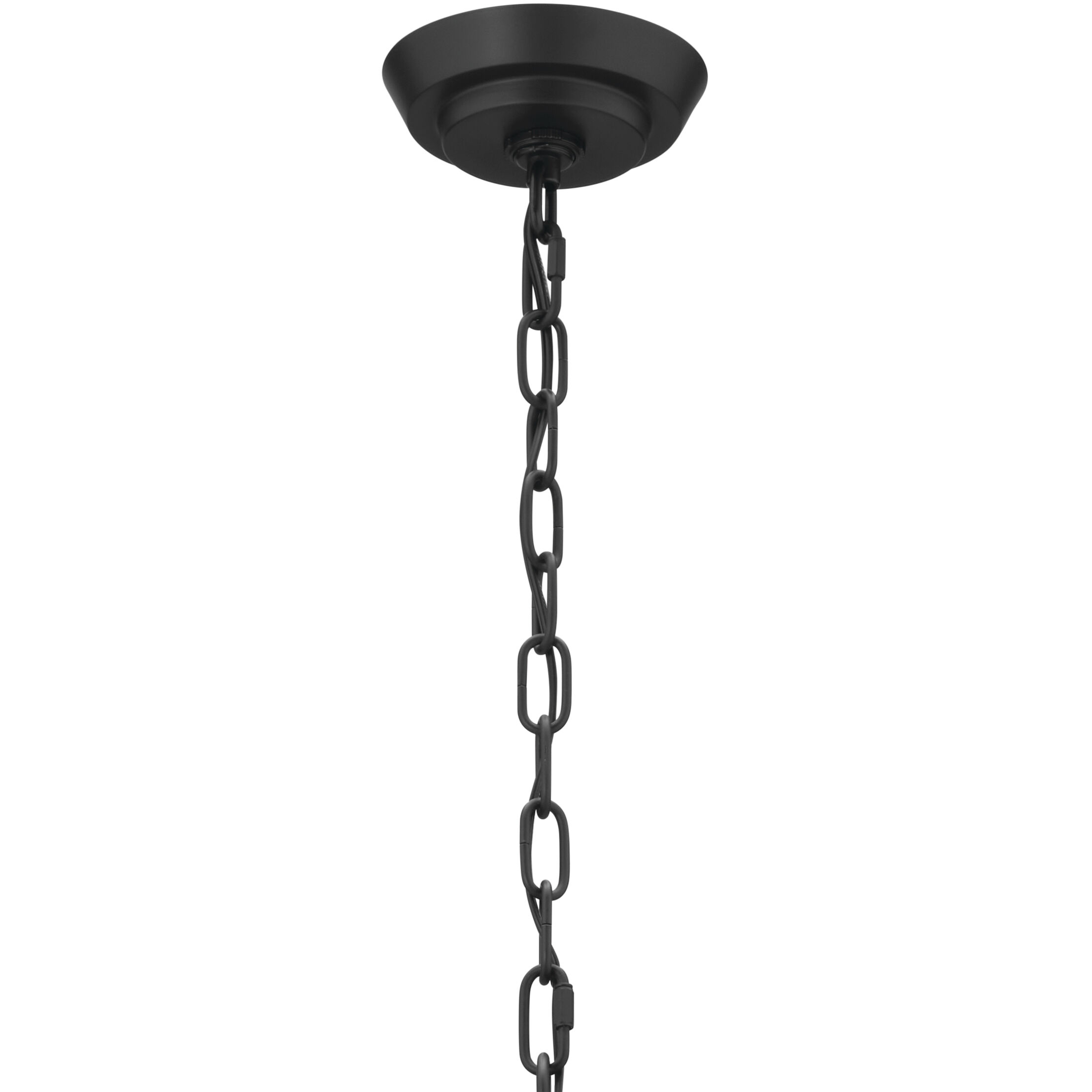 Truby 9 Light 34 inch Black Chandelier Ceiling Light, Large