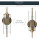 Niccol 1 Light 5 inch Champagne Bronze Wall Sconce Wall Light