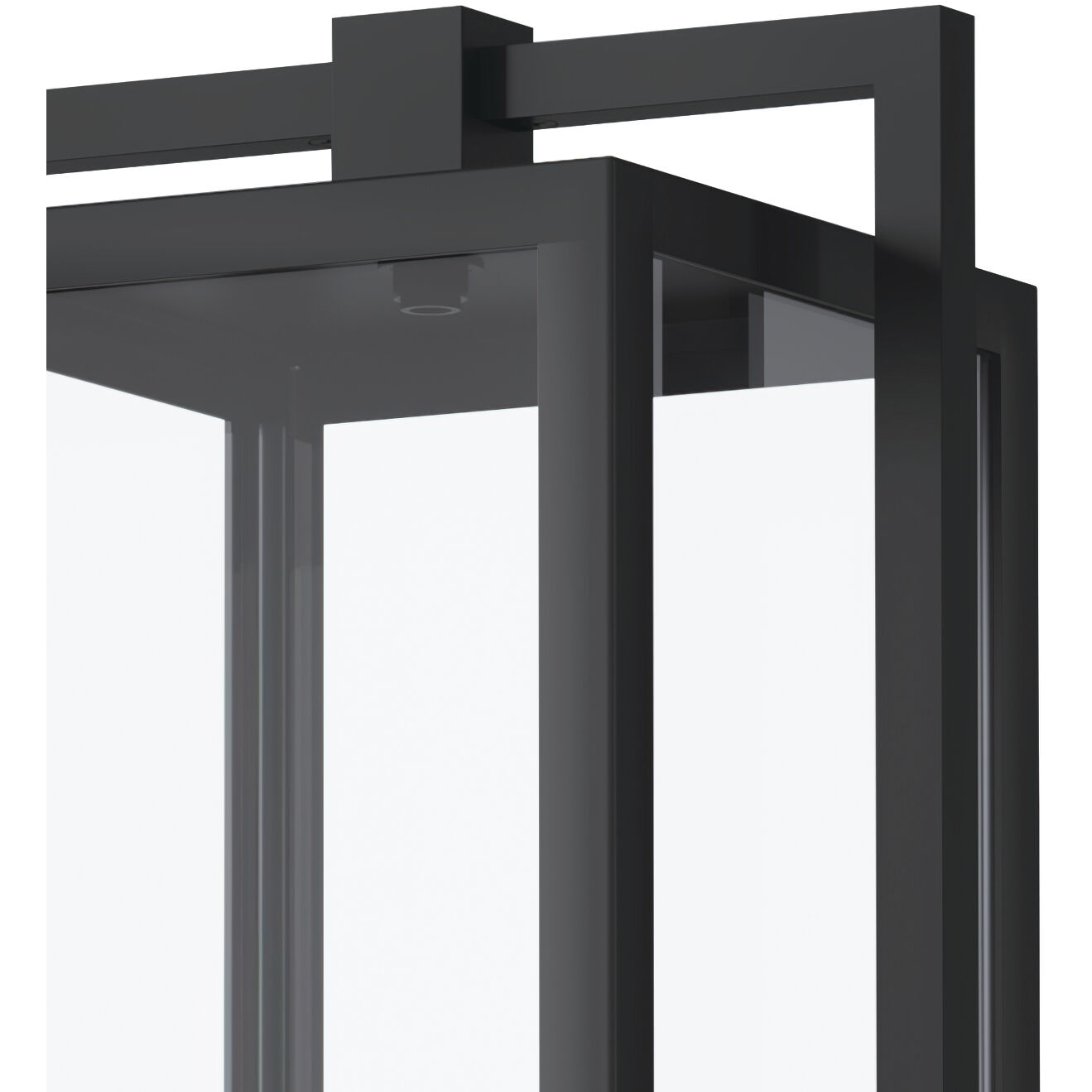 Goson 1 Light 21 inch Black Outdoor Post Lantern