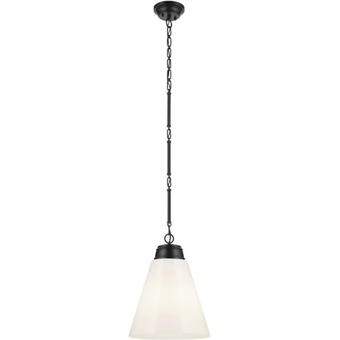 Marsailli 1 Light Black Pendant Ceiling Light, Large