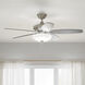 Renew Select 52 inch Brushed Stainless Steel with Silver Blades Ceiling Fan