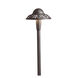 Independence 12 2.00 watt Textured Architectural Bronze Landscape 12V LED Path/Spread in 2700K