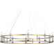 Rosalind 10 Light 50 inch Brushed Natural Brass Chandelier Ceiling Light