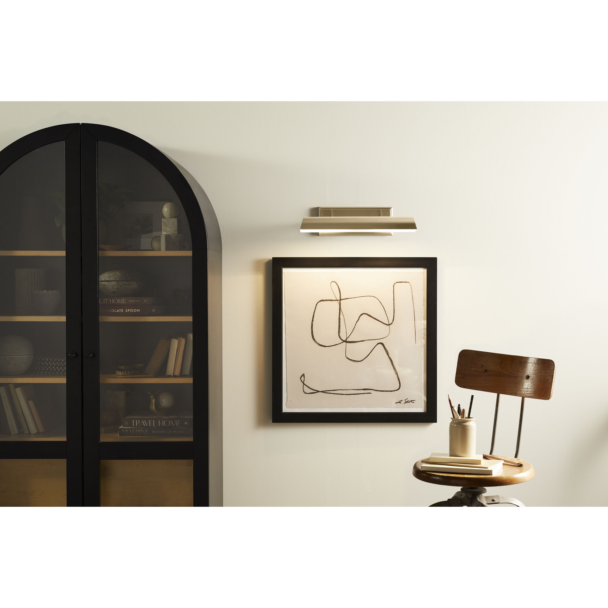 Carston 26 watt 18.25 inch Champagne Bronze Picture Light Wall Light