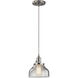 Avery 1 Light 8 inch Brushed Nickel Mini Pendant Ceiling Light