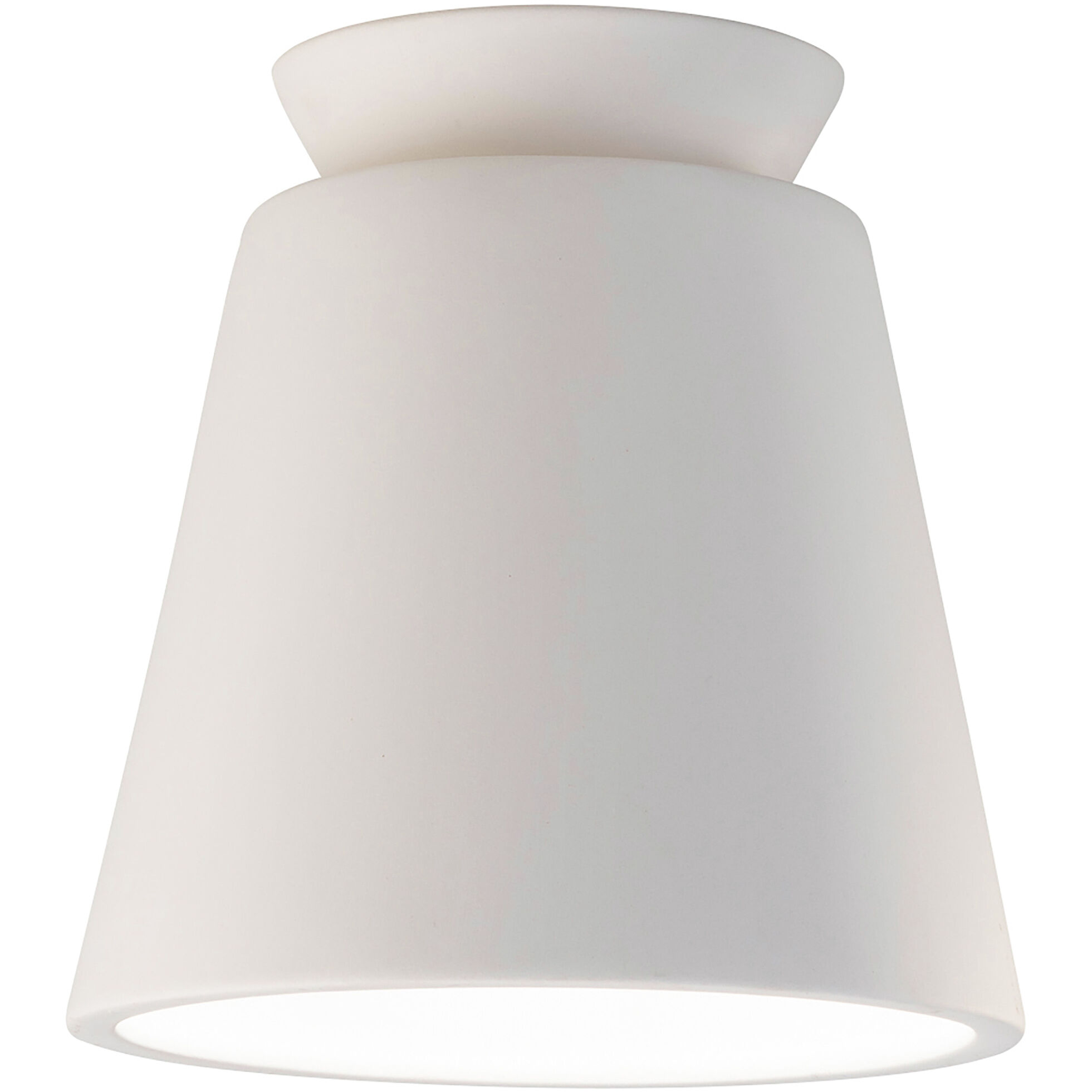 Radiance Collection 1 Light 7.5 inch Gloss Blush Outdoor Flush-Mount