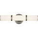 Rosh LED 18 inch Brushed Nickel Bath Bar Wall Light, Small