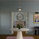 Kurio 1 Light Black Pendant Ceiling Light