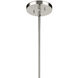 Tolani 4 Light Polished Nickel Chandelier Ceiling Light