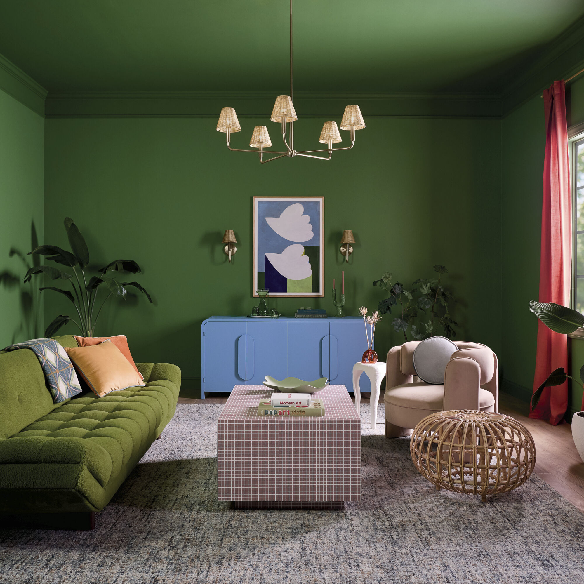 Bekah 5 Light Champagne Bronze Chandelier Ceiling Light