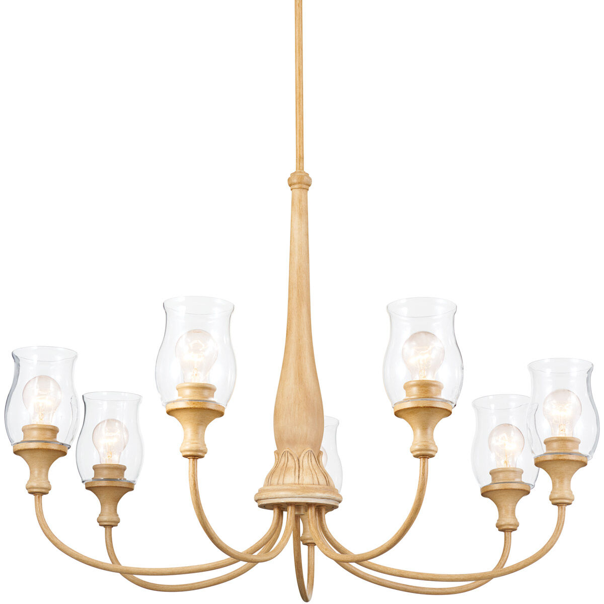 Homestead Melis 7 Light 36 inch Adobe Cream Chandelier Ceiling Light, Melis