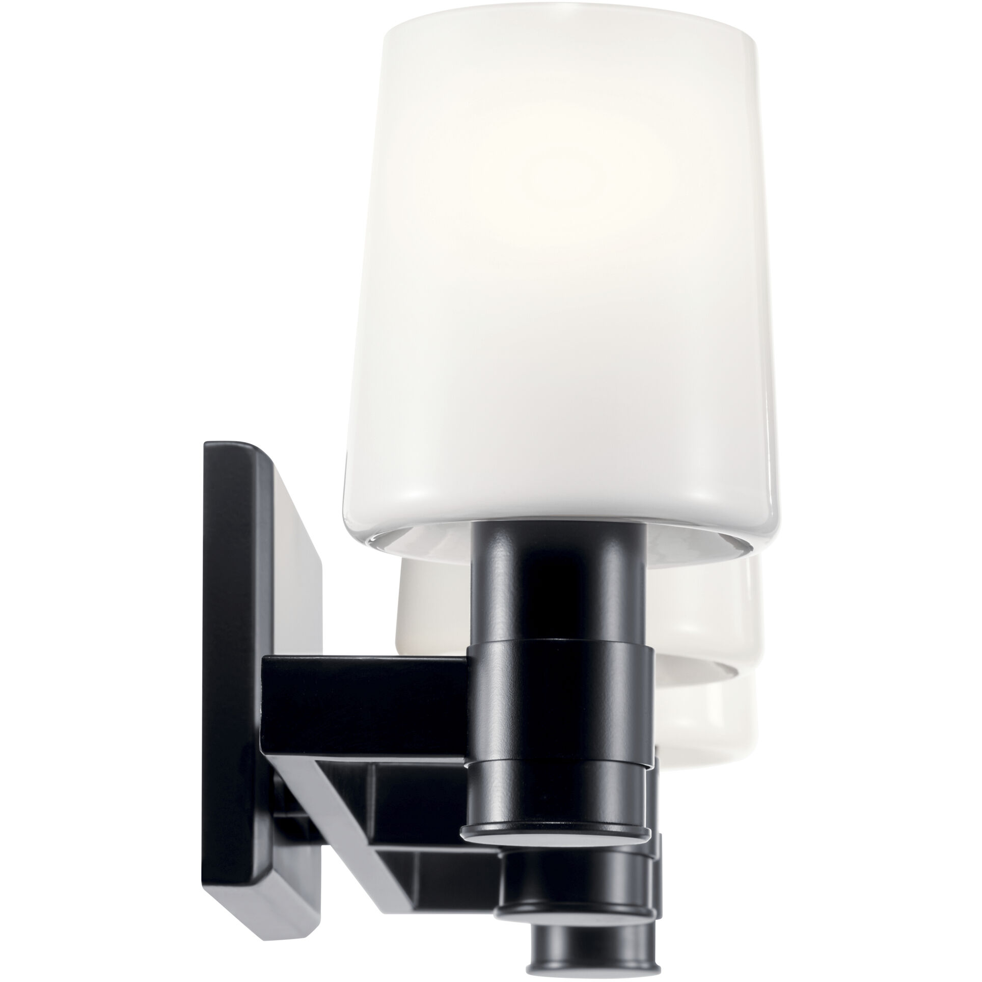 Adani 3 Light 24 inch Black Bath Bracket Wall Light, 3 Arm