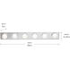 Independence 6 Light 36 inch Chrome Bath Strip Wall Light