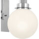 Hex LED 5.75 inch Chrome Wall Sconce Wall Light