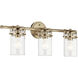 Brinley 3 Light 24.00 inch Bathroom Vanity Light