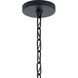 Abbotswell 4 Light 14 inch Black Pendant Ceiling Light