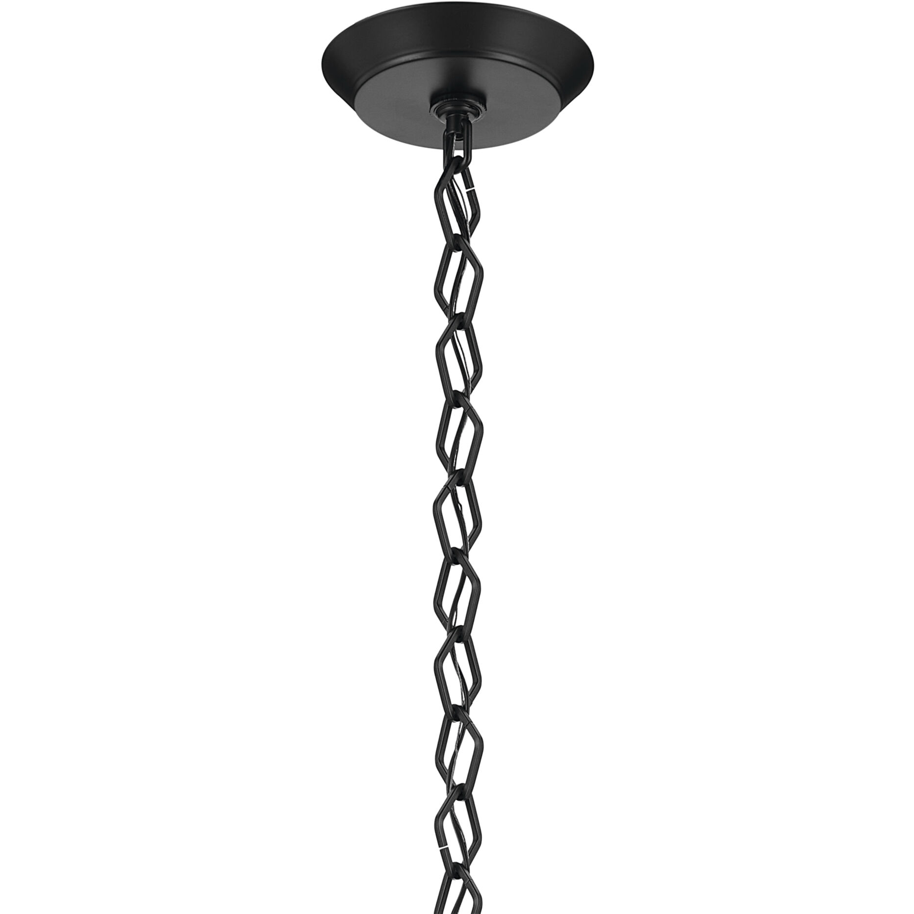Nella 1 Light Black Pendant Ceiling Light