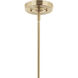 Livadia 6 Light Champagne Bronze Chandelier Ceiling Light, 1 Tier Medium