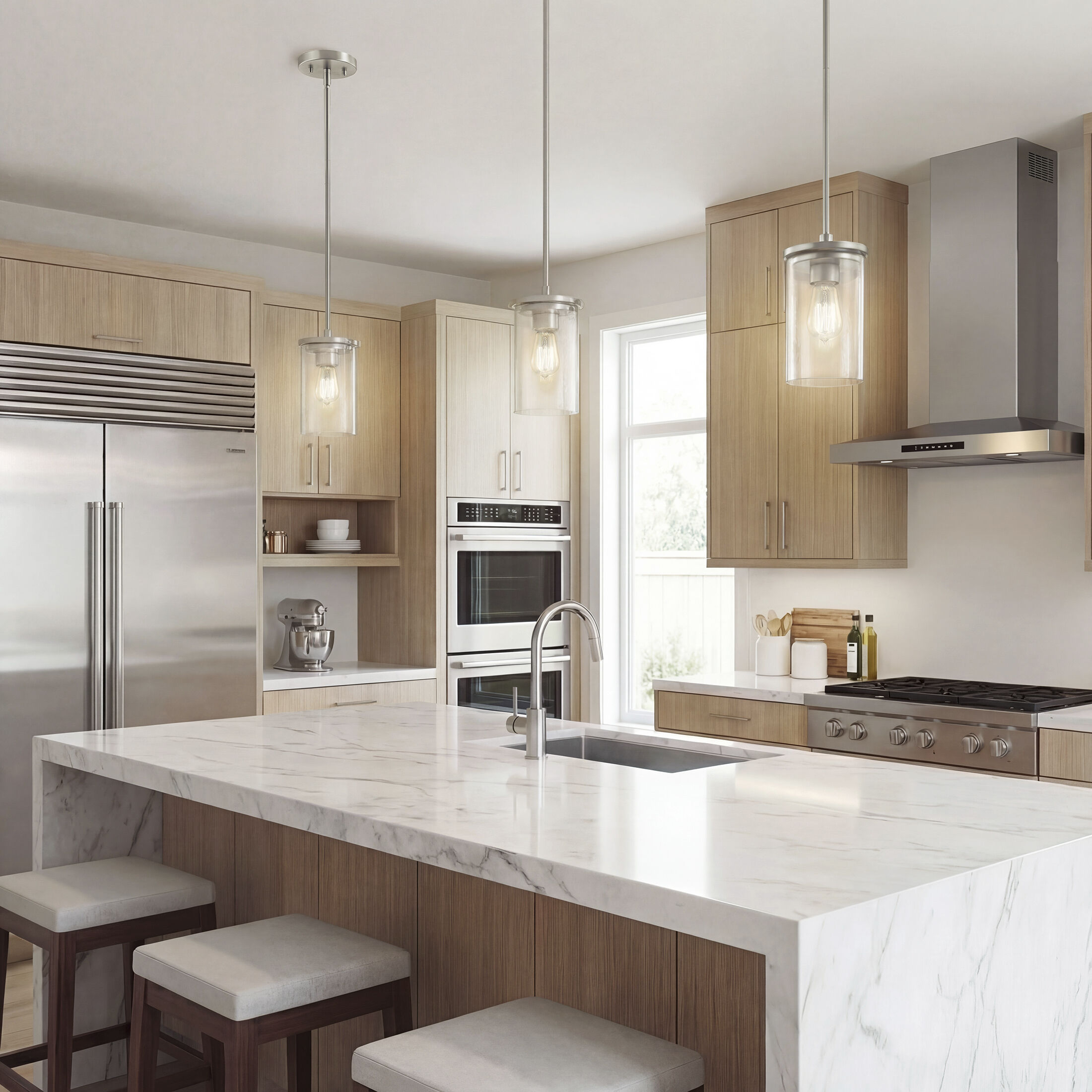 Crosby 1 Light 6 inch Brushed Nickel Mini Pendant Ceiling Light